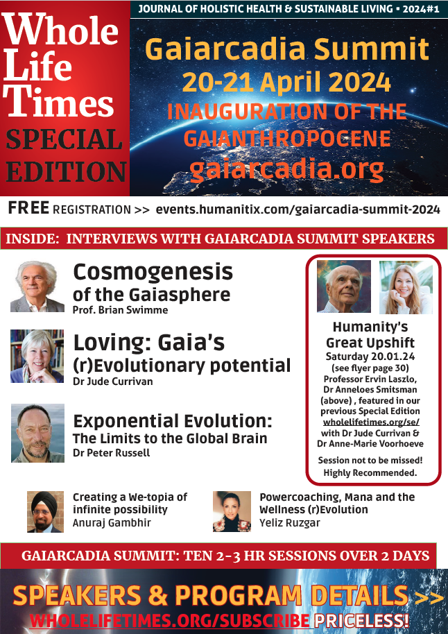 Whole Life Times 2024 Gaiarcadia Summit special edition cover